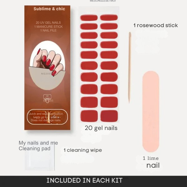 Bubblegum Gel Nail Kit - Ombre Nails At Home