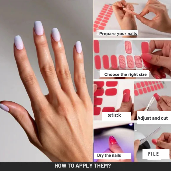Bubblegum Gel Nail Kit - Ombre Nails At Home