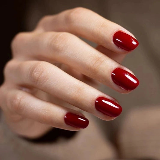 Bordeaux Gel Nail Kit - Get Salon Nails At Home