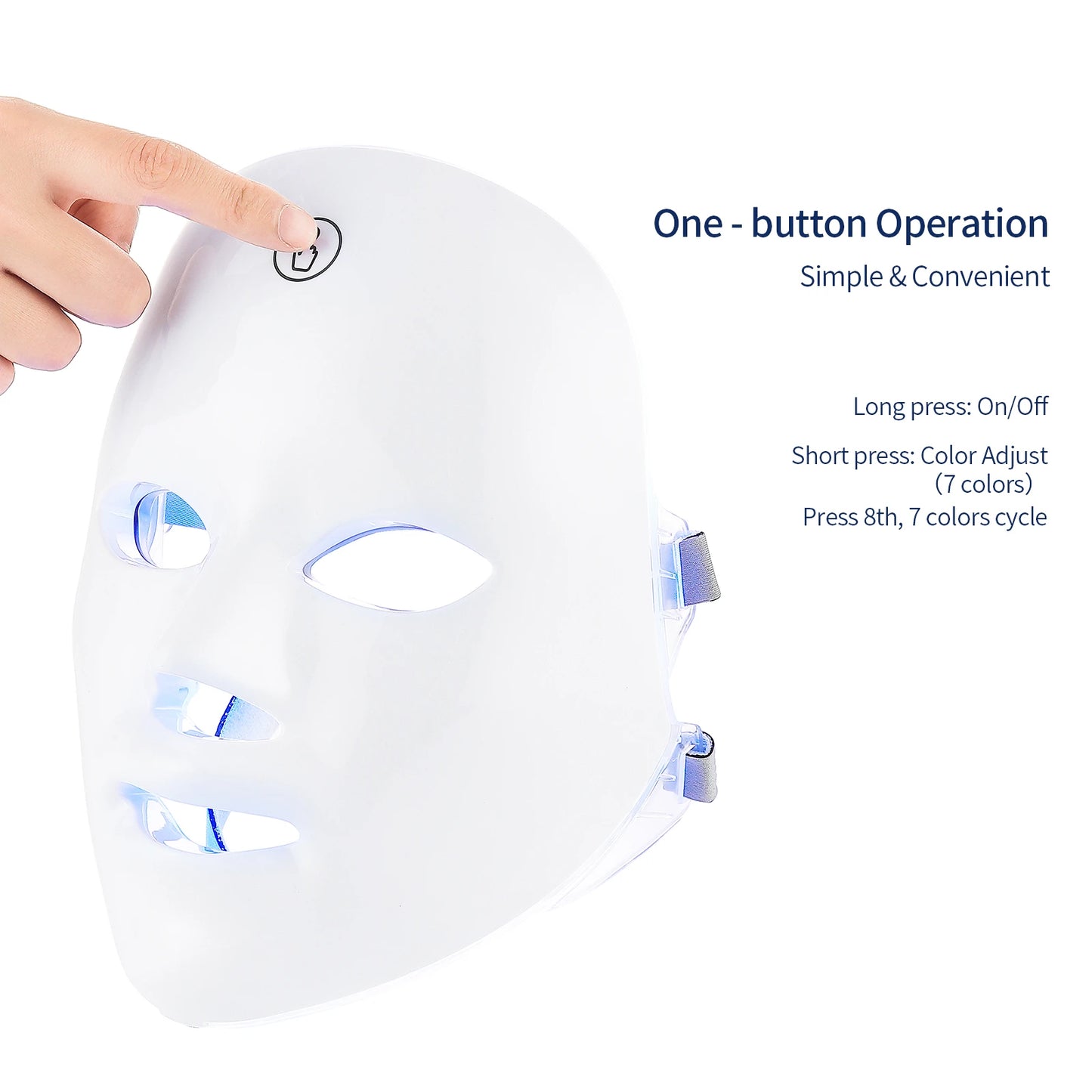 Advanced LED light therapy to address multiple skin concerns